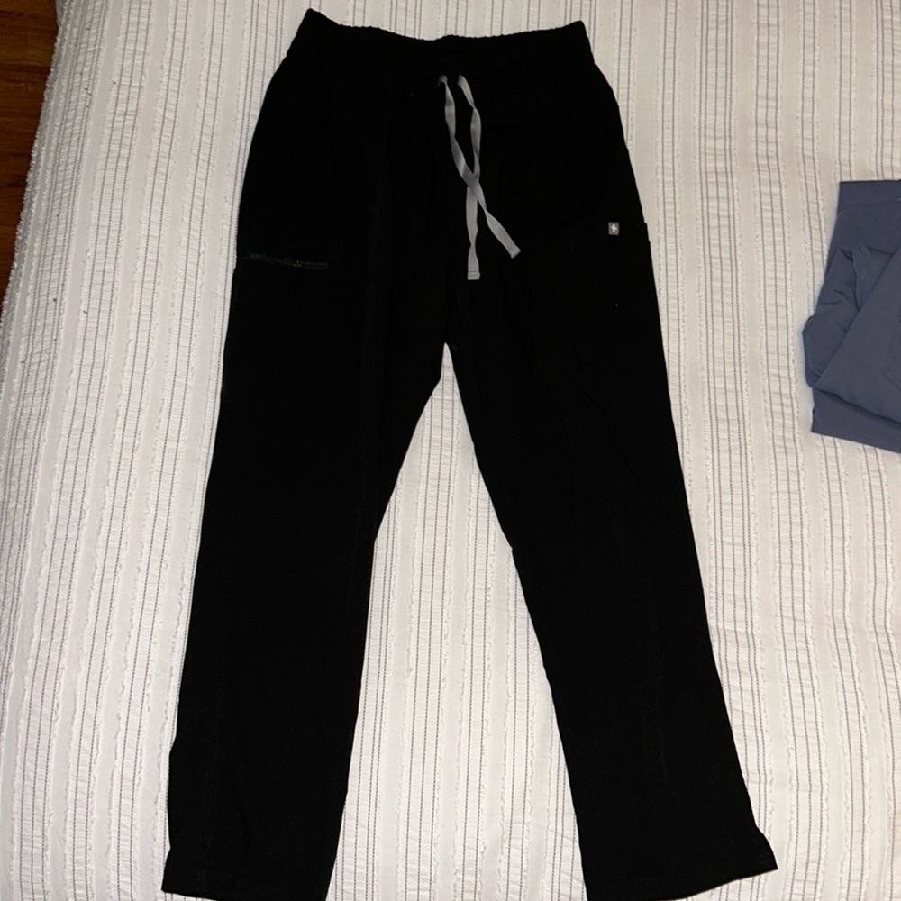 Figs yola skinny scrub pants medium petite